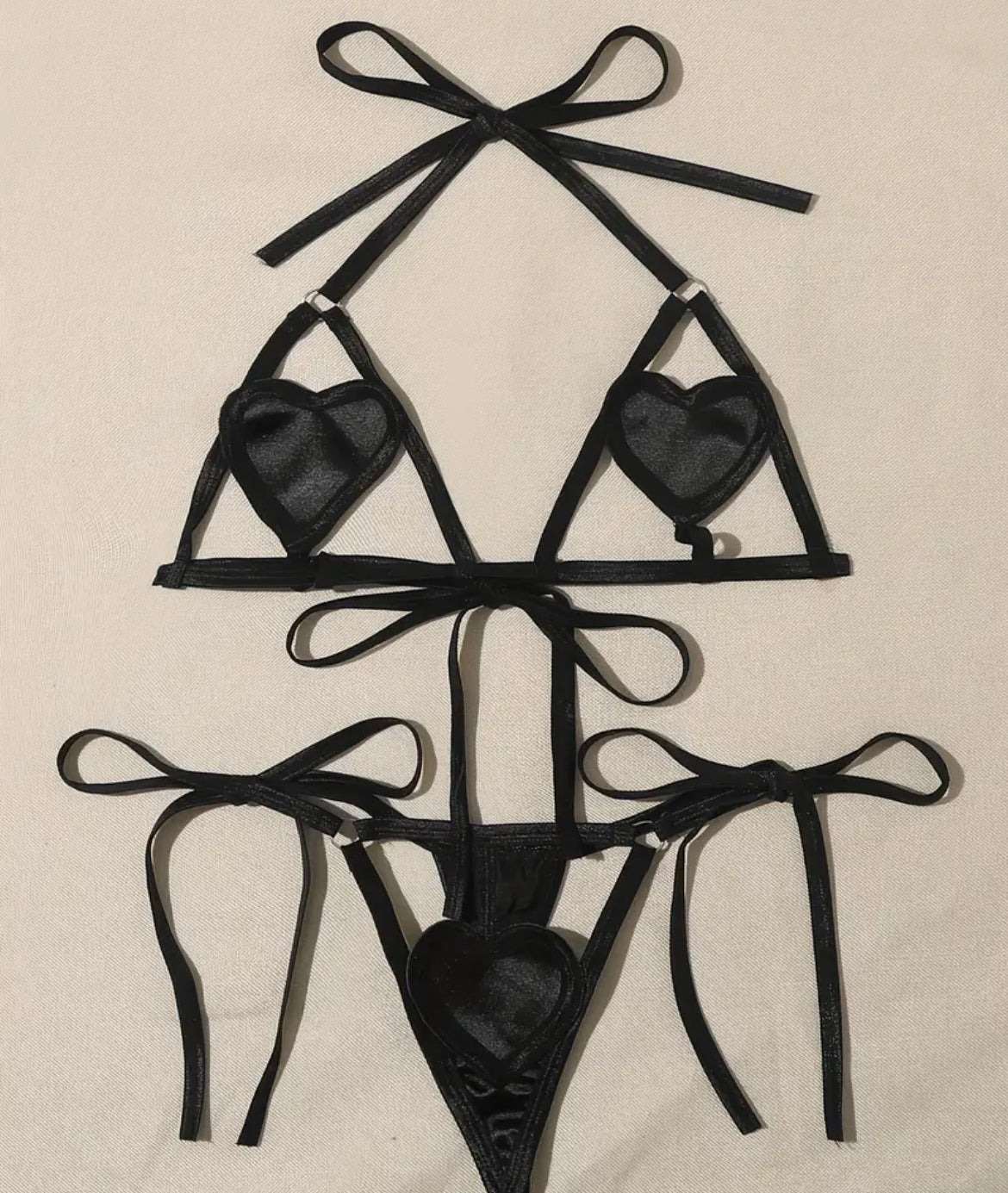 Sweetheart Satin Set