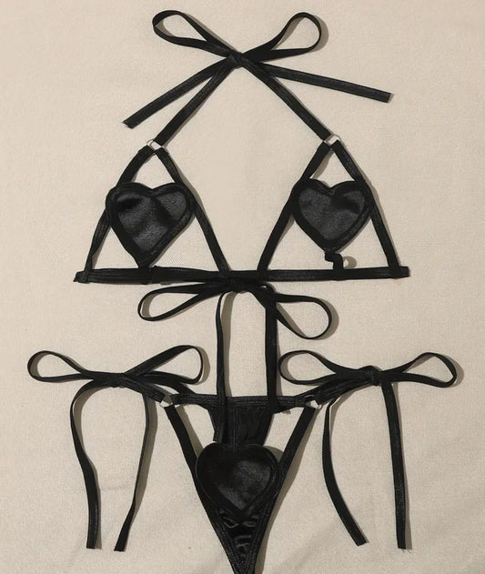 Sweetheart Satin Set